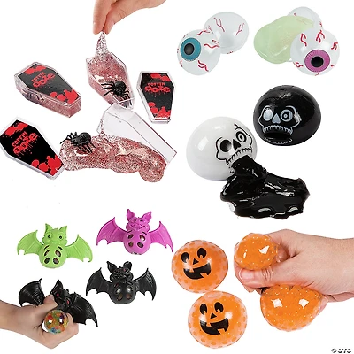 Bulk 60 Pc. Halloween Sticky & Slime Giveaway Kit