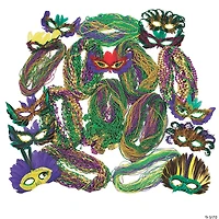 Bulk 600 Pc. Masquerade Mask & Bead Assortment
