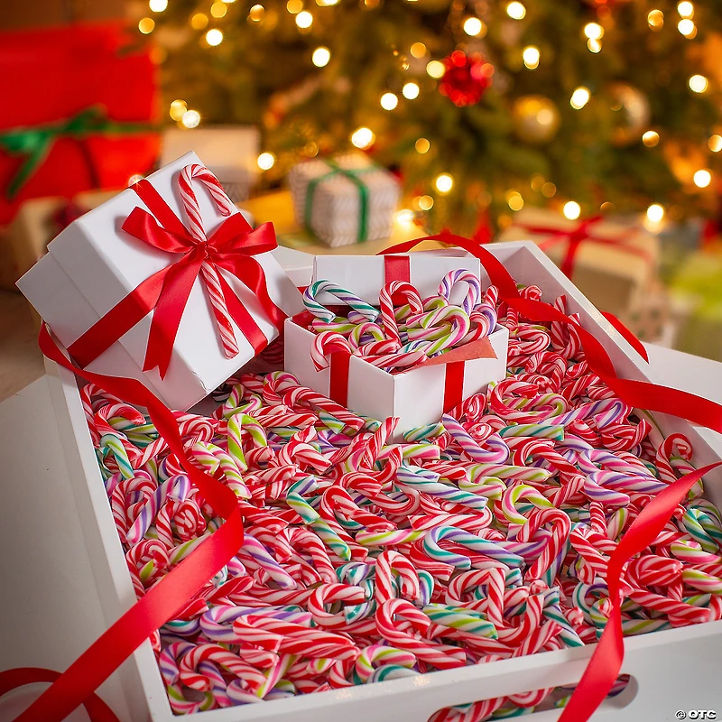 Bulk 600 Pc. Mini Candy Cane Assortment