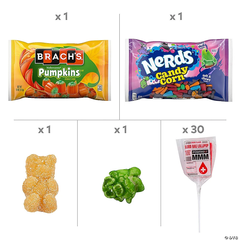 Bulk 633 Pc. Ultimate Halloween Candy Buffet