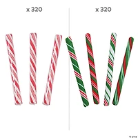 Bulk 640 Pc. Christmas Hard Candy Stick Assortment