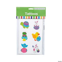 Bulk 72 Pc. Easter Character Temporary Tattoos