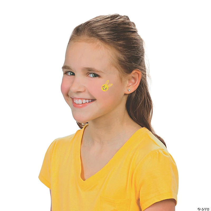 Bulk 72 Pc. Easter Emoji Temporary Tattoos