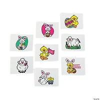 Bulk 72 Pc. Easter Temporary Tattoos