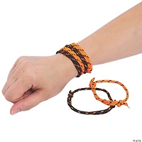 Bulk 72 Pc. Halloween Adjustable Friendship Rope Bracelets