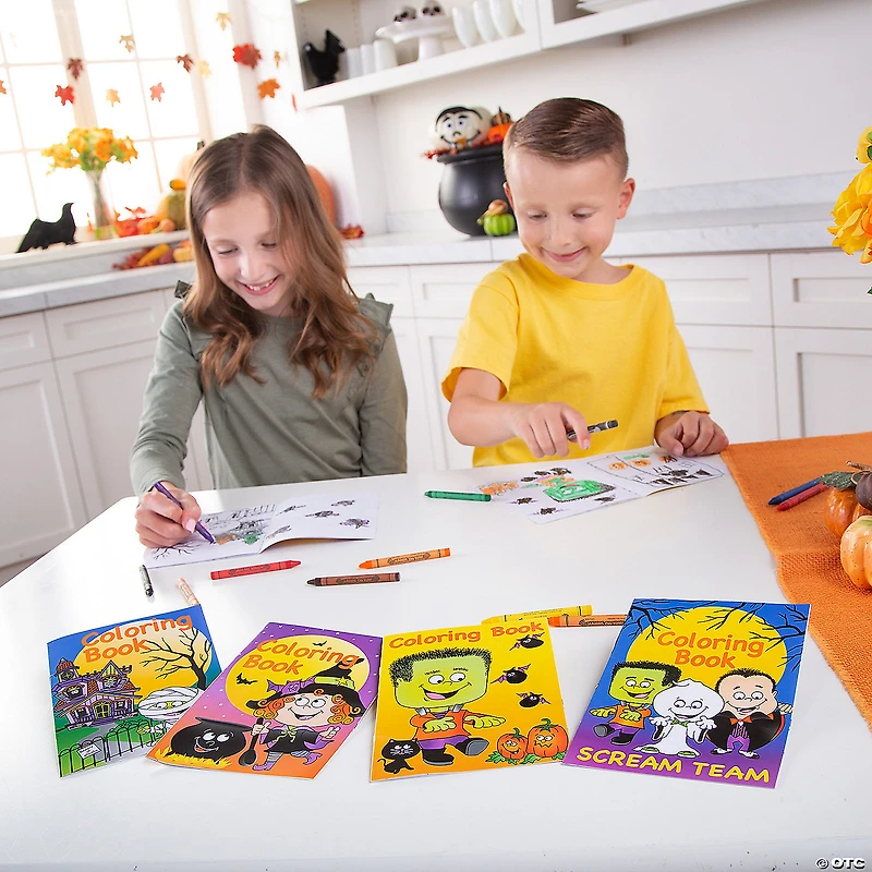 Bulk 72 Pc. Halloween Coloring Books