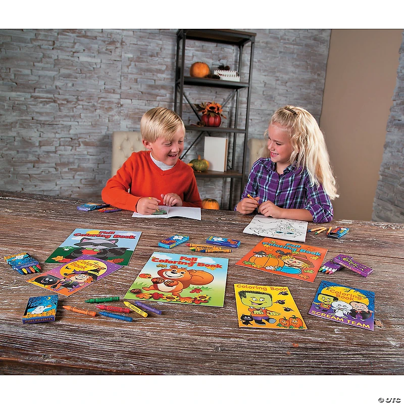 Bulk 72 Pc. Halloween Coloring Books