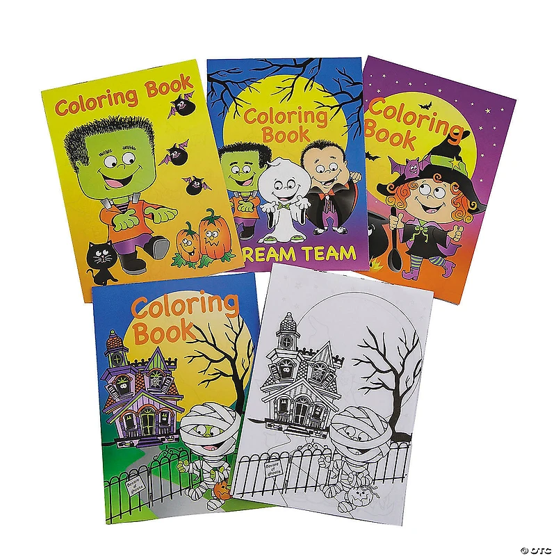 Bulk 72 Pc. Halloween Coloring Books