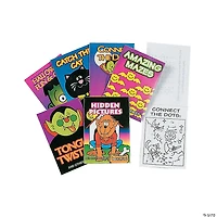 Bulk 72 Pc. Halloween Fun & Games Mini Activity Books