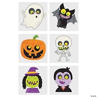 Bulk 72 Pc. Halloween Glitter Temporary Tattoos