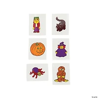 Bulk 72 Pc. Halloween Glow-in-the-Dark Temporary Tattoos