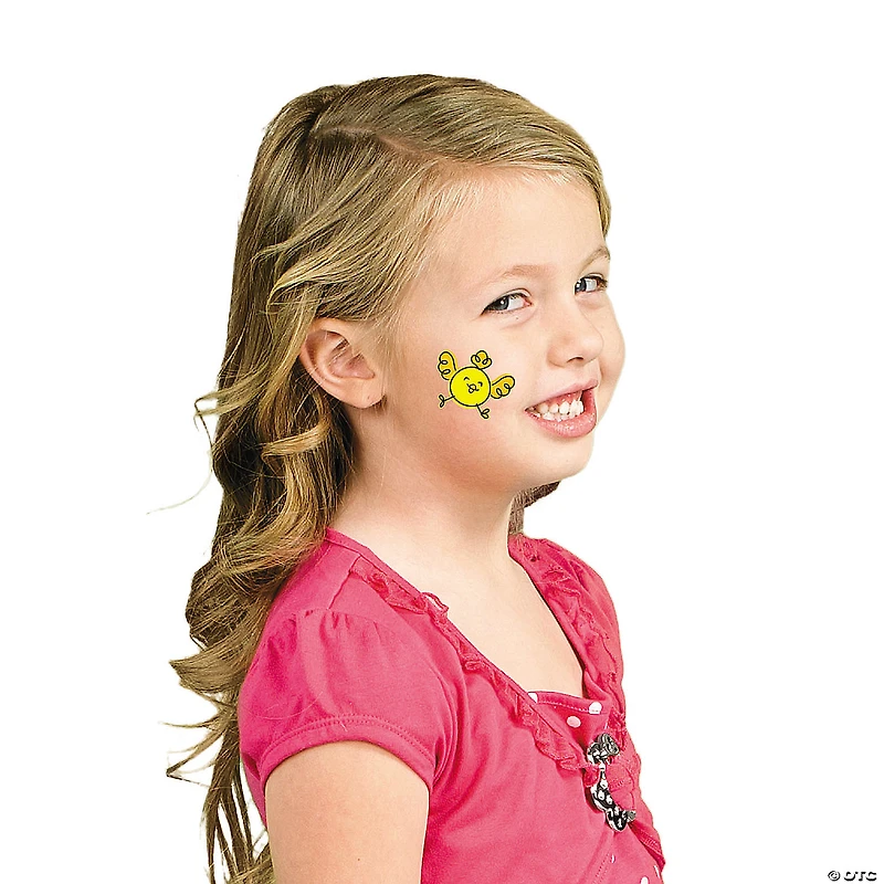 Bulk 72 Pc. Happy Easter Temporary Tattoos