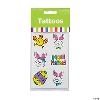 Bulk 72 Pc. Happy Easter Temporary Tattoos