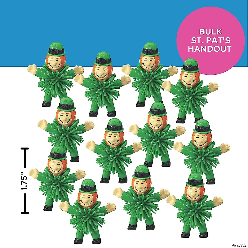 Bulk 72 Pc. Mini Leprechaun Porcupine Characters