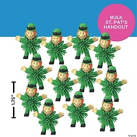 Bulk 72 Pc. Mini Leprechaun Porcupine Characters