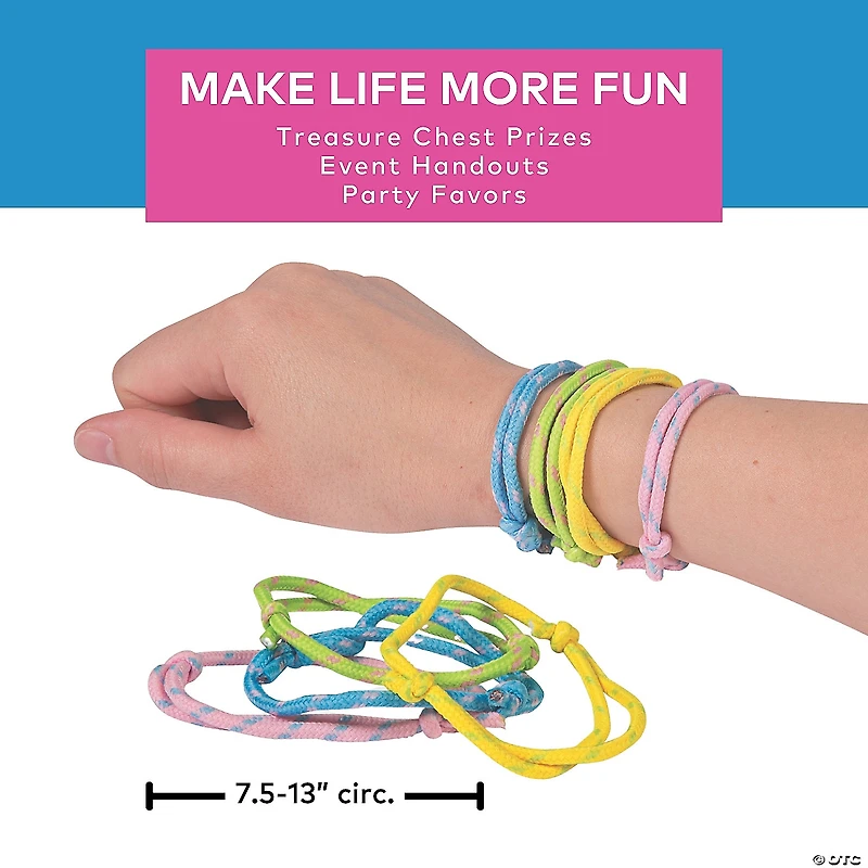 Bulk 72 Pc. Pastel Friendship Bracelets