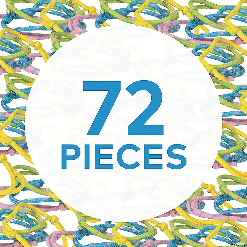 Bulk 72 Pc. Pastel Friendship Bracelets