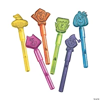 Bulk 72 Pc. Pastel Halloween Character Whistles