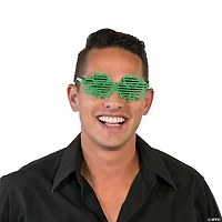 Bulk 72 Pc. St. Patrick’s Day Shamrock Shutter Glasses