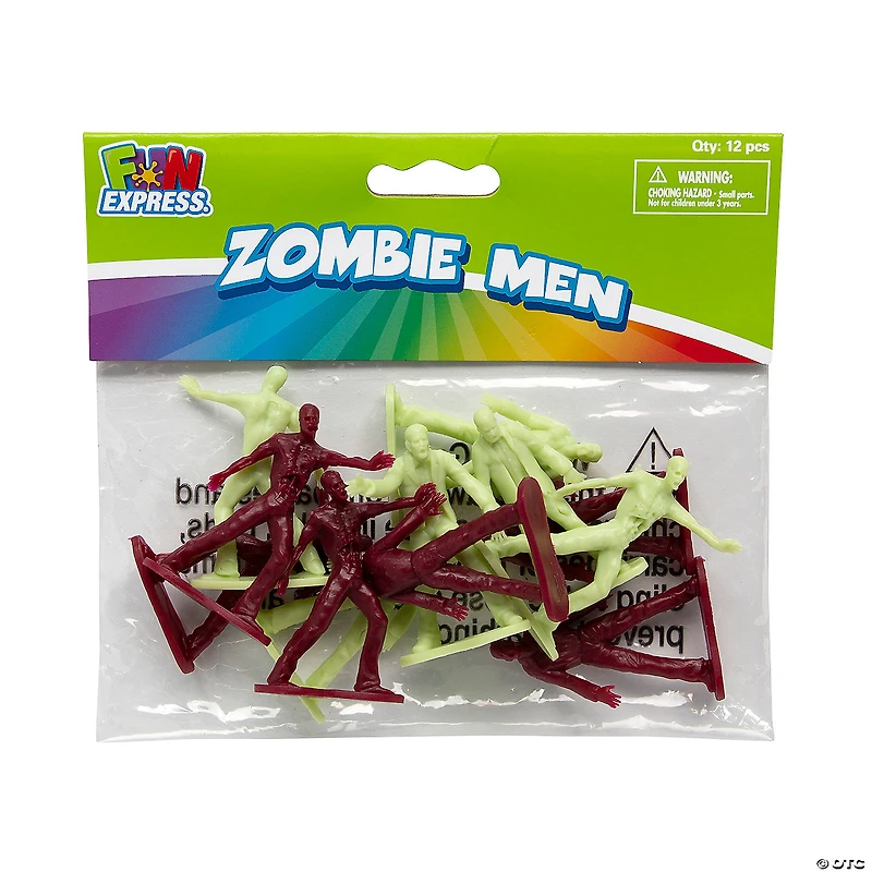 Bulk 72 Pc. Zombie Toy Men Assortment