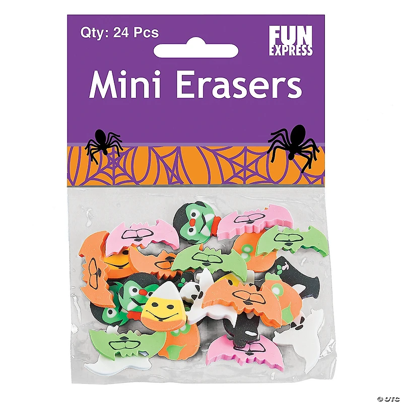 Bulk 720 Pc. Halloween Mini Eraser Assortment