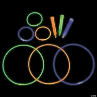 Bulk 75 Pc. Halloween Glow Stick, Bracelet & Necklace Assortment