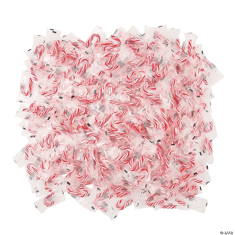 Bulk 900 Pc. Mini Peppermint Candy Canes