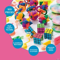 Bulk 96 Pc. Mini Puzzles & Games Boredom Buster Kit