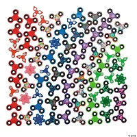 Bulk Fidget Spinner & Fidget Toy Assortment - 96 Pc.