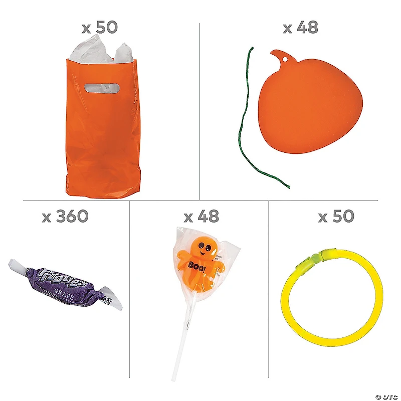Bulk Halloween Handouts Kit for 48
