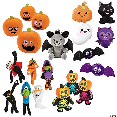 Bulk Halloween Plush Giveaway Kit for 72