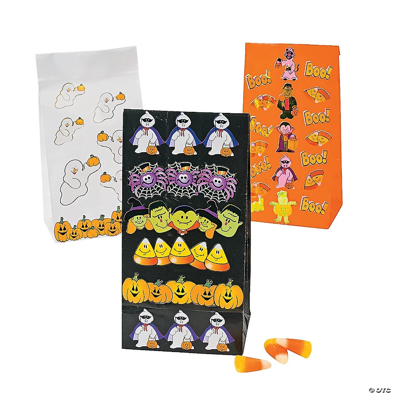 Bulk Halloween Sticker Sheet Assortment