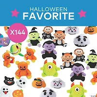 Bulk Halloween Stuffed Characters Giveaway Kit for 144