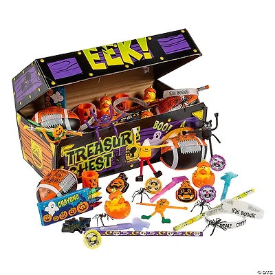 Bulk Halloween Treasure Chest Toy Assortment