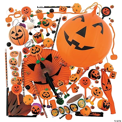 Bulk Jack-O’-Lantern Halloween Assortment