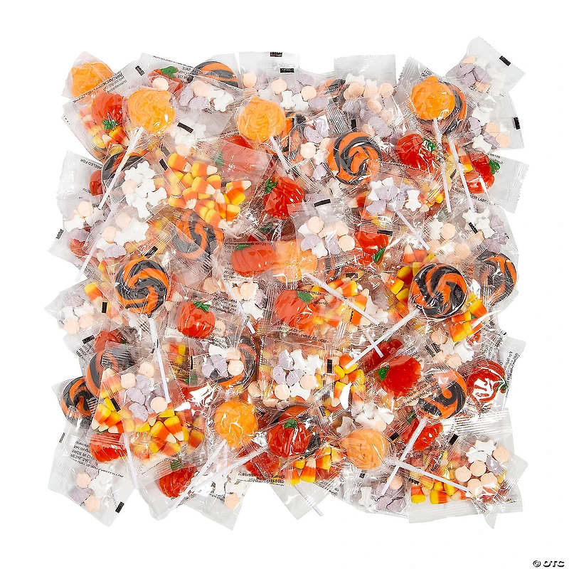 Bulk Jack-O’-Lantern Halloween Candy Assortment
