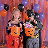 Bulk Jack-O’-Lantern Trick-or-Treat Buckets - 72 Pc.