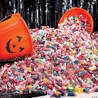Bulk Jack-O’-Lantern Trick-or-Treat Buckets - 72 Pc.