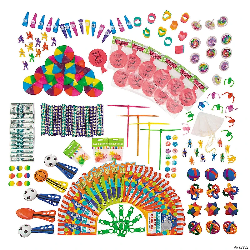 Bulk Mega Deluxe Toy Assortment - 240 Pc.