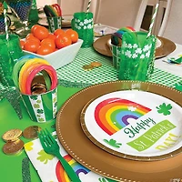 Bulk St. Patrick's Day Shamrock Plastic Mugs - 60 Pc.