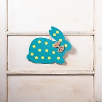 Burlap Easter Bunny Door Hanger