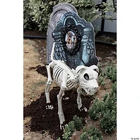 Buster Bonez Dog Skeleton Halloween Decoration