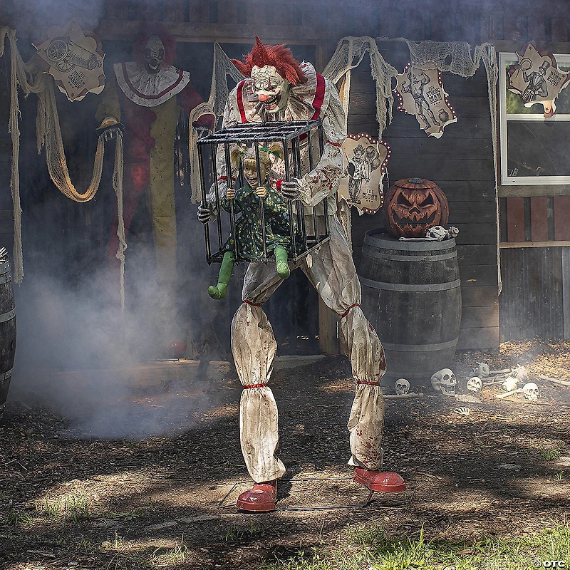 Cagey the Clown Halloween Decoration