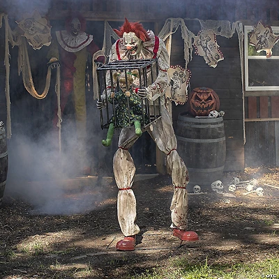 Cagey the Clown Halloween Decoration