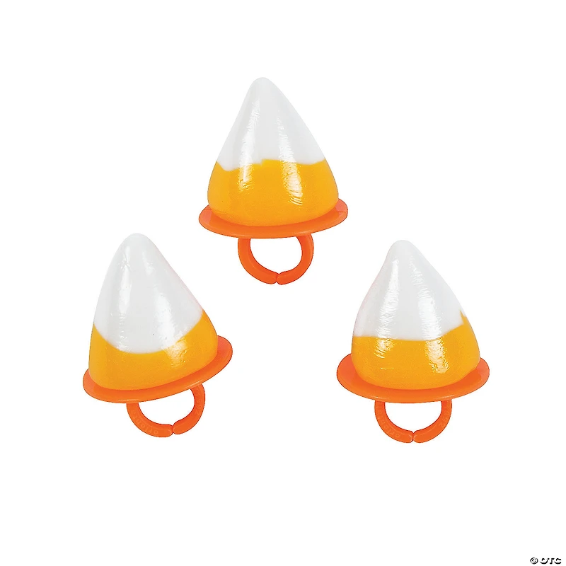Candy Corn Ring Lollipops