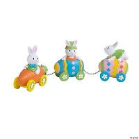 Carrot Express Train with Easter Eggs Tabletop Decoration - 3 Pc.