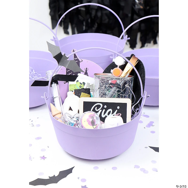 Cauldron Trick-Or-Treat Buckets - 12 Pc.