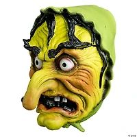 Chamber of Horrors™ Green Latex Overhead Witch Mask
