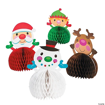 Cheery Christmas Centerpieces - 4 Pc.