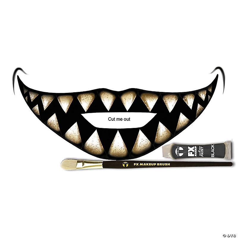 Cheshire Big Mouth Tattoo Fx